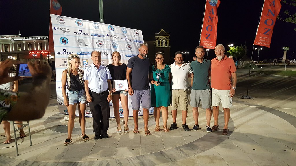 Τελετή λήξης και απονομή επάθλων στο Ληξούρι, 29η Διεθνής Ιστιοπλοϊκή Εβδομάδα Ιονίου, 2018