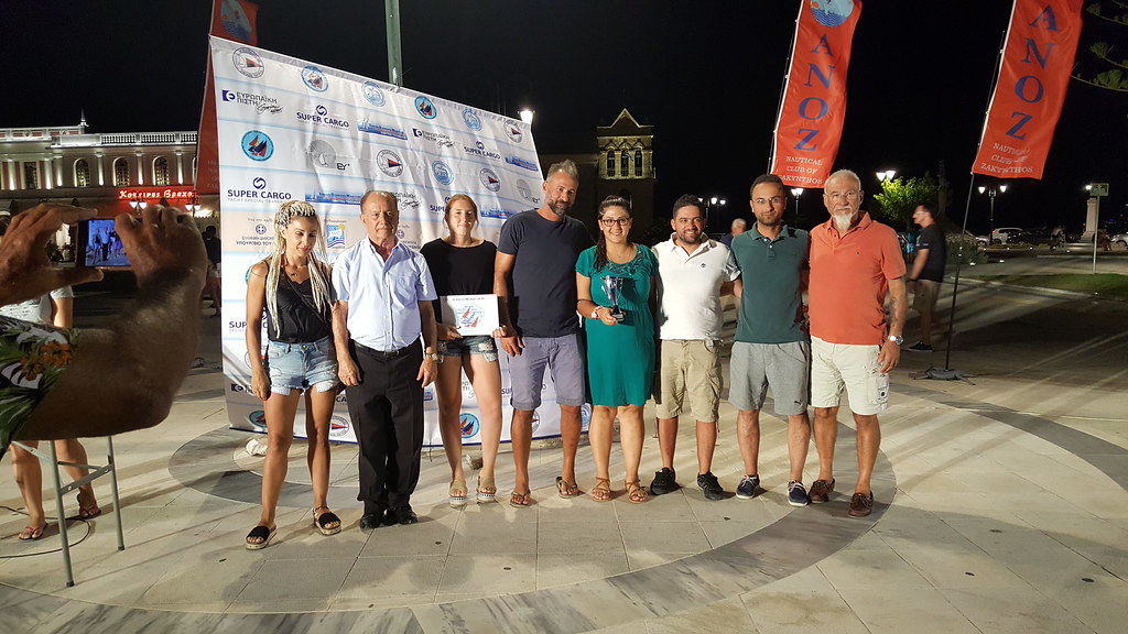 Τελετή λήξης και απονομή επάθλων στο Ληξούρι, 29η Διεθνής Ιστιοπλοϊκή Εβδομάδα Ιονίου, 2018