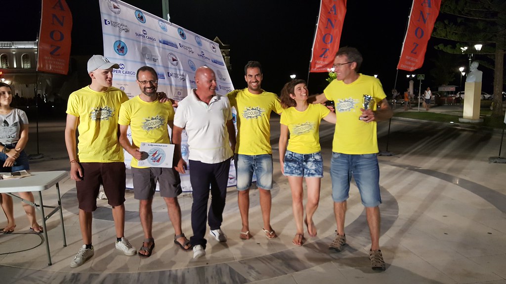 Τελετή λήξης και απονομή επάθλων στο Ληξούρι, 29η Διεθνής Ιστιοπλοϊκή Εβδομάδα Ιονίου, 2018