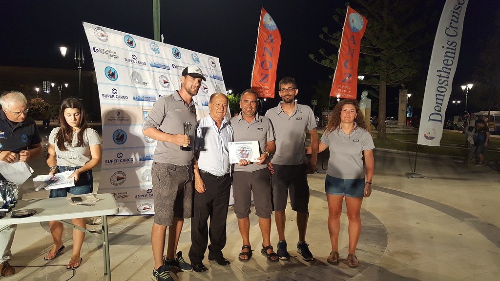Τελετή λήξης και απονομή επάθλων στο Ληξούρι, 29η Διεθνής Ιστιοπλοϊκή Εβδομάδα Ιονίου, 2018