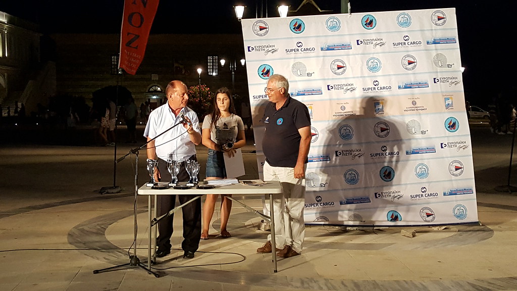 Τελετή λήξης και απονομή επάθλων στο Ληξούρι, 29η Διεθνής Ιστιοπλοϊκή Εβδομάδα Ιονίου, 2018