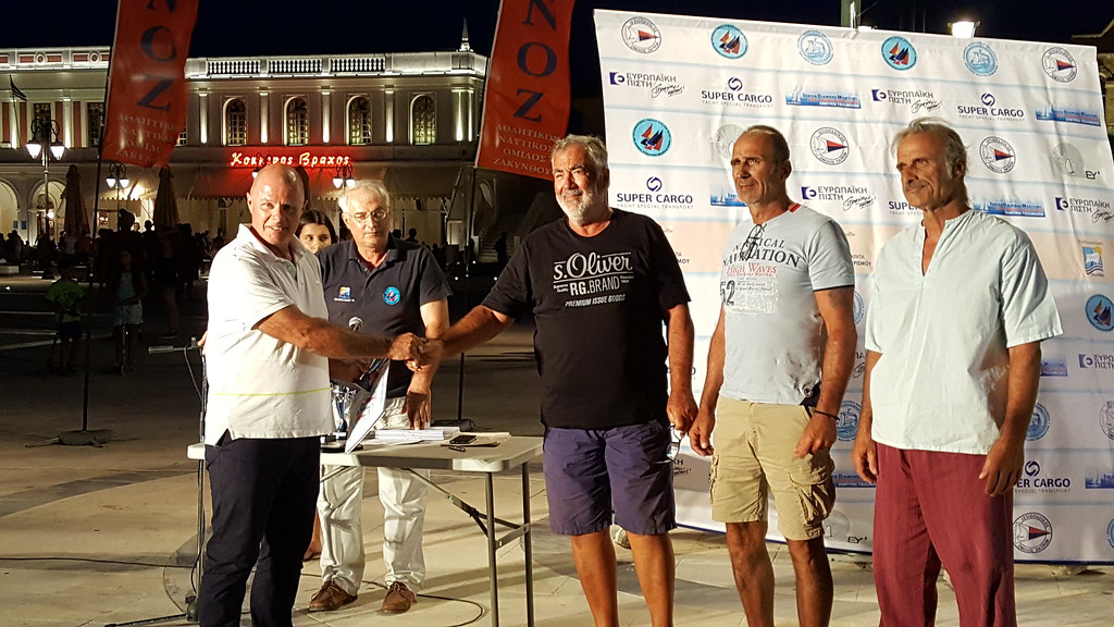Τελετή λήξης και απονομή επάθλων στο Ληξούρι, 29η Διεθνής Ιστιοπλοϊκή Εβδομάδα Ιονίου, 2018
